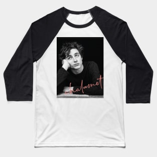 Chalamet - Awesome Merch of Timothee Chalamet - Awesome Merch of Timothee Chalamet Baseball T-Shirt